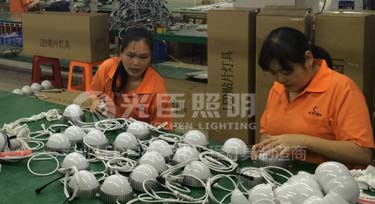 沒有利潤空間哪來的完善服務(wù)？點光源廠家光臣照明不容易！