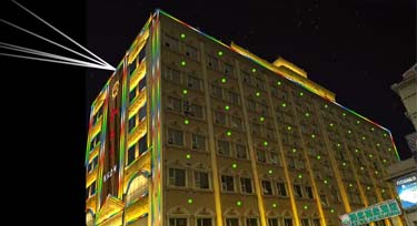 娛樂場所亮化 50*37 LED護(hù)欄管輕松搞定！