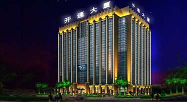 亮化改造工程 光臣照明讓開通大廈煥然一新！