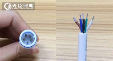 RGB線(xiàn)型燈的五芯線(xiàn)分別代表了什么?