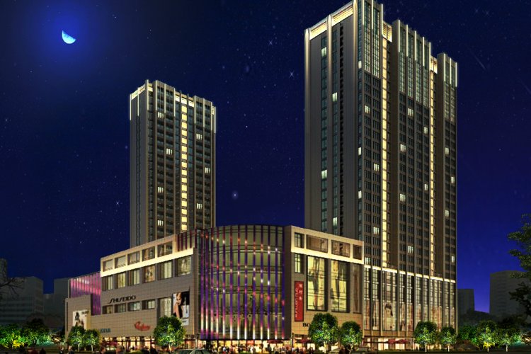 新天地樓盤亮化效果 新天地樓盤亮化效果